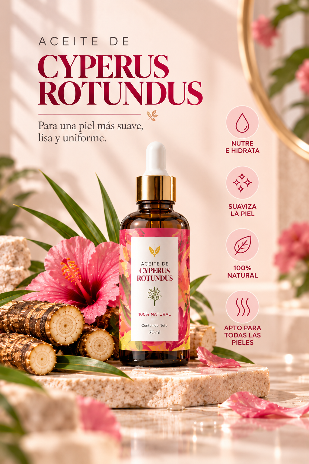 cyperus hair removal oil